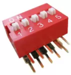 Công Tắc 5Bit Gạt Dọc Dip Switch